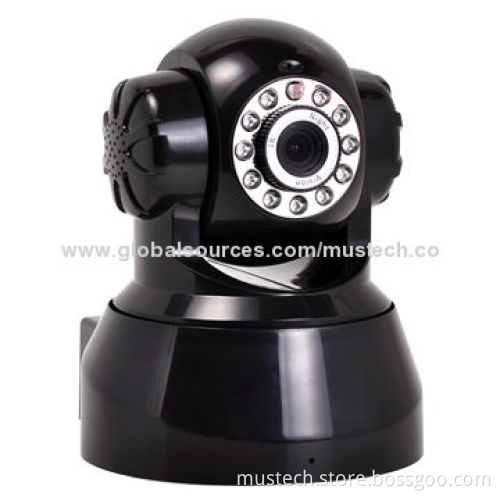 H.264 Night Vision P2P IP Camera, 12V DC/2.0A Power Supply, 60 Degrees Viewing Angle